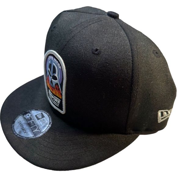Star Wars New Era 59FIFTY The Empire Strikes Back Black SnapBack Hat Cap New - Picture 2 of 10
